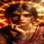 विवाह जल्दी होने के उपाय दिखाती चिंतित महिला